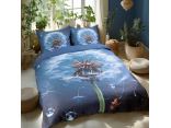 Pościel satyna bawełniana 220x200 +2/70x80 dmuchawce satynlove premium 12401